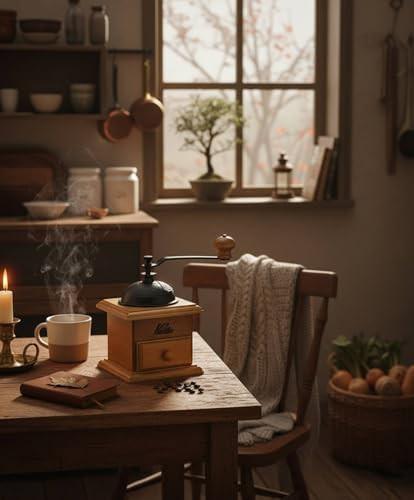 Dome Wooden Manual Coffee Mill — photo 5