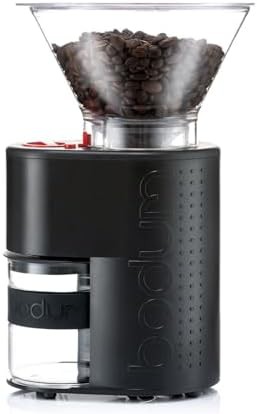 Bodum Bistro electric conical burr grinder black