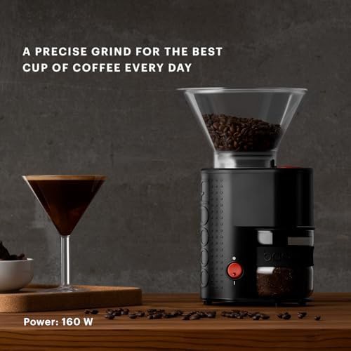 Bodum Bistro electric conical burr grinder black — photo 2