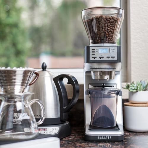 Electric conical burr professional grinder — photo 4