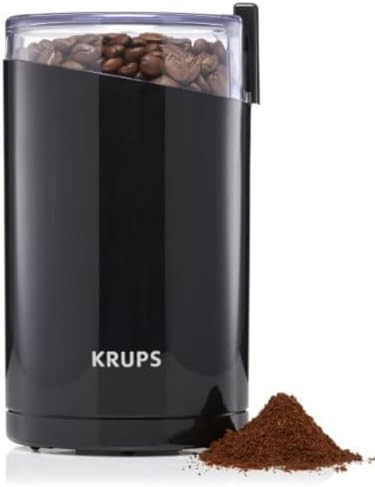 Krups black stainless steel oz coffee grinder