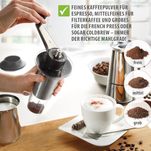 Handheld manual grinder with ceramic gear — photo 3