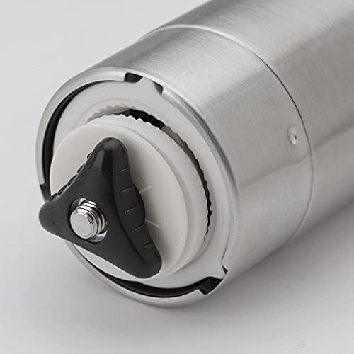 Portable stainless steel coffee and tea grinder — photo 4