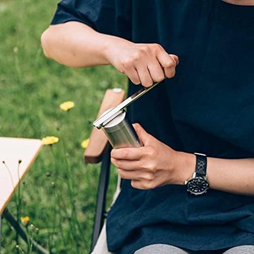 Portable stainless steel coffee and tea grinder — photo 5