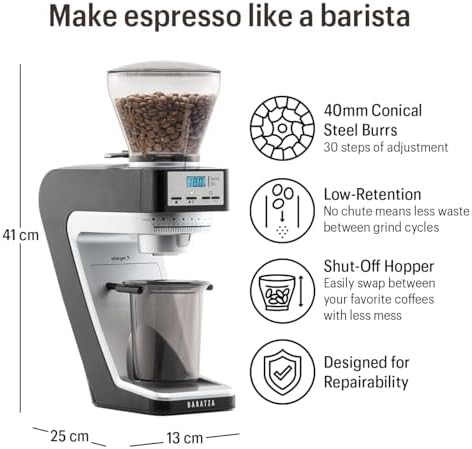 Home espresso electric conical grinder — photo 3