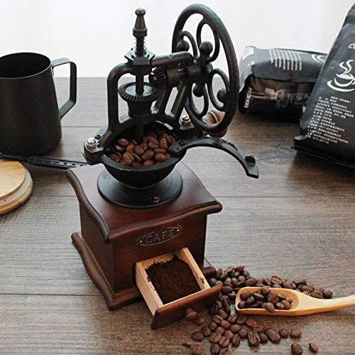 Conical espresso manual hand crank grinder — photo 2