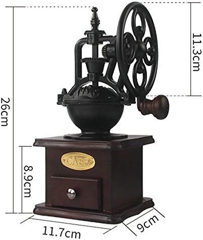 Conical espresso manual hand crank grinder — photo 5