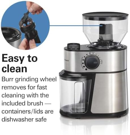 Electric espresso grinder with large hopper — photo 5