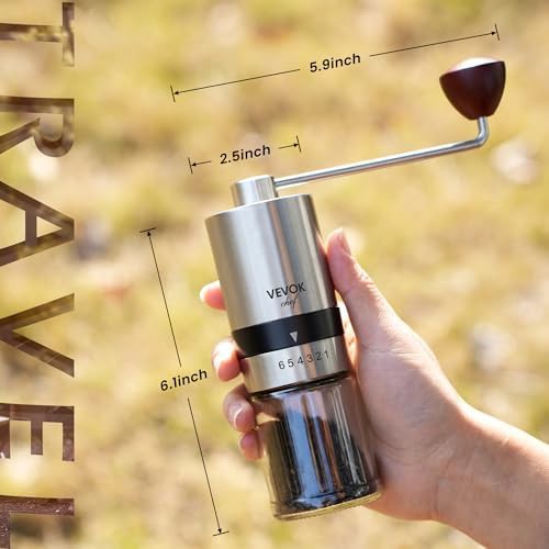 Vintage Stainless Steel Manual Coffee Grinder — photo 3