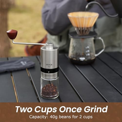 Vintage Stainless Steel Manual Coffee Grinder — photo 5