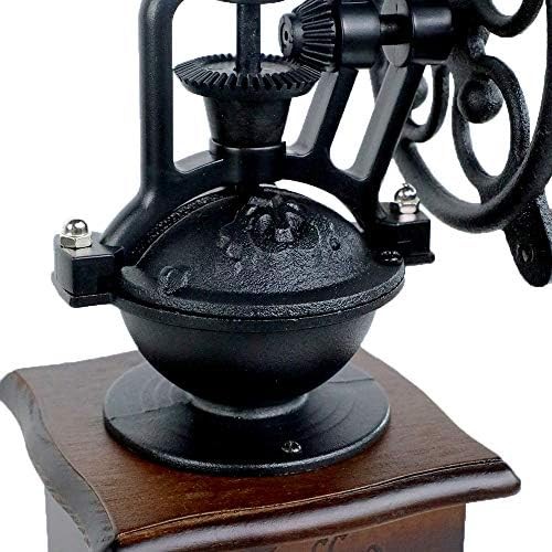 Vintage antique wooden hand grinder — photo 4
