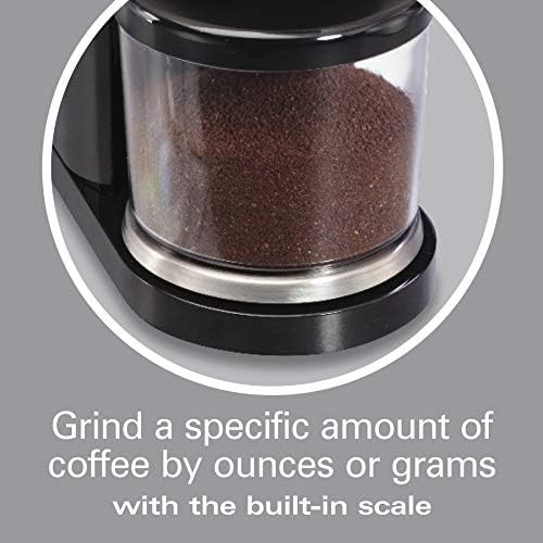 Digital conical burr grinder in stainless steel — photo 4