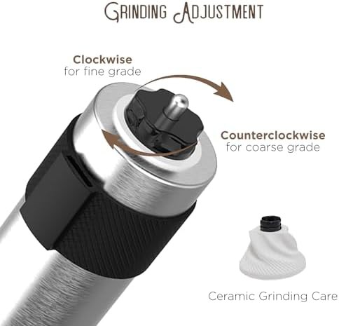 Conical burr manual grinder with pouch — photo 4