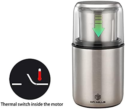 Electric stainless steel coffee and spice grinder — photo 4
