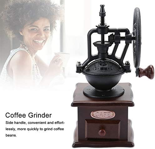 BHDD wooden manual travel hand crank coffee mill — photo 4