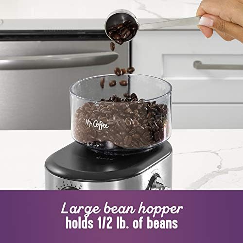 Automatic 18 preset stainless steel grinder — photo 5