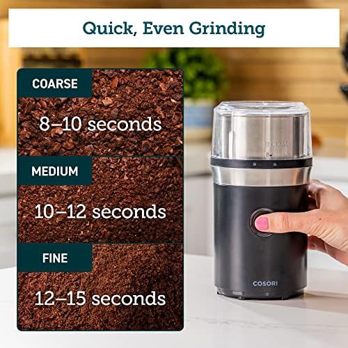 Black wet and dry electric spice and coffee grinder — photo 4