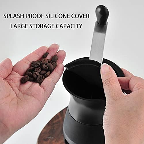 Manual ceramic grinder with transparent cup body — photo 5