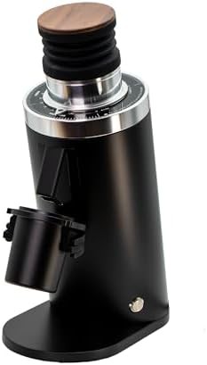 Flat burr single dosing coffee grinder