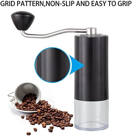 Portable Conical Burr Grinder with Bent Handle — photo 4