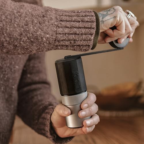 Stainless steel conical burr manual grinder — photo 4