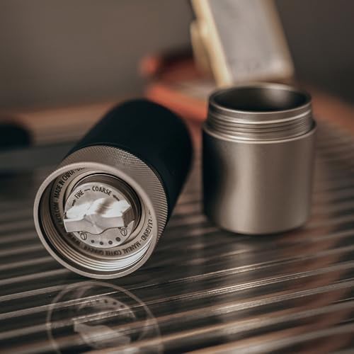 Stainless steel conical burr manual grinder — photo 5