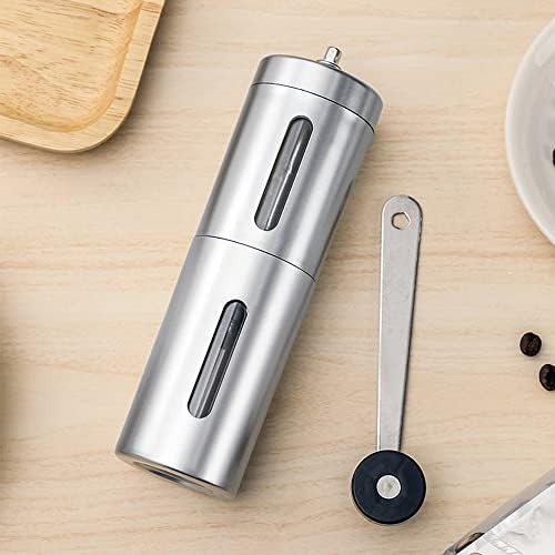 Straight handle stainless steel conical burr grinder — photo 5