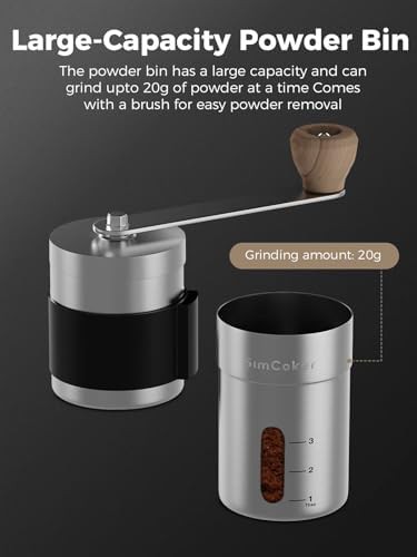 Portable manual ceramic and stainless steel mill — photo 3