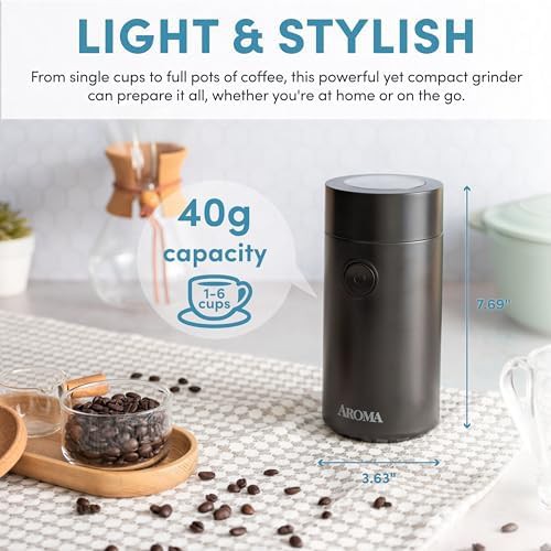 Mini electric herb and coffee grinder — photo 5