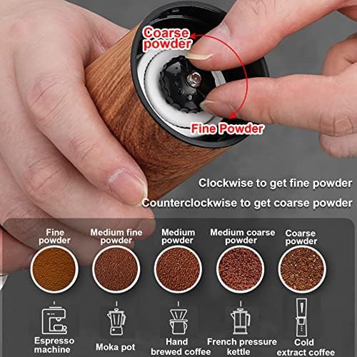 Adjustable ceramic bean hand mill — photo 4