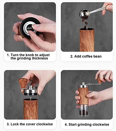 Adjustable ceramic bean hand mill — photo 5