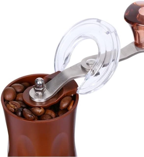 Portable stainless steel manual coffee and espresso grinder — photo 4