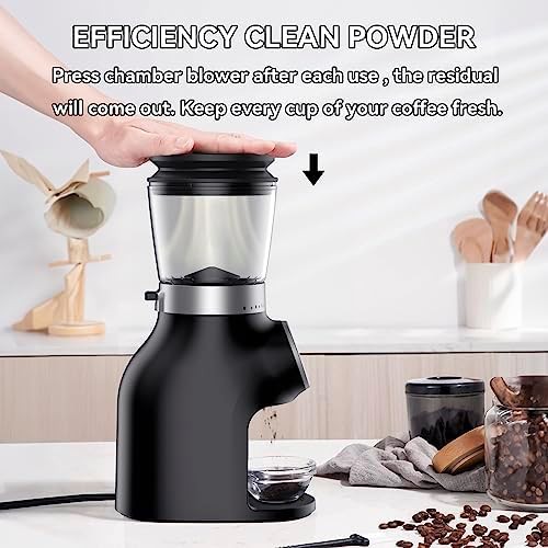 Digital control electric burr coffee grinder — photo 4