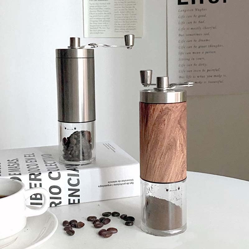 Compact portable manual bean coffee grinder — photo 4