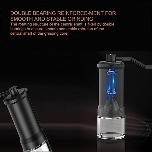 Black CNC conical burr grinder — photo 4