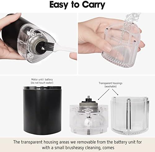 Rechargeable mini conical ceramic coffee grinder — photo 5