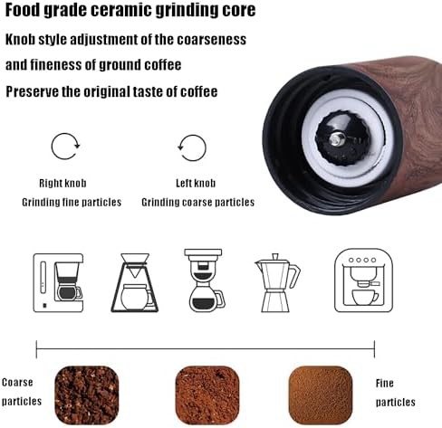 Manual stainless steel grinder for camping — photo 5