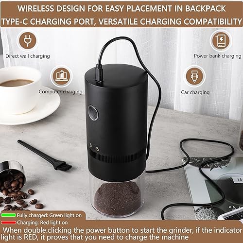 Mosyone electric ceramic small pour over grinder — photo 3