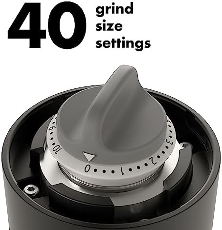 Manual stainless steel burr camping grinder — photo 4