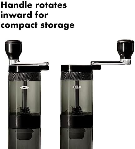 Manual stainless steel burr camping grinder — photo 5