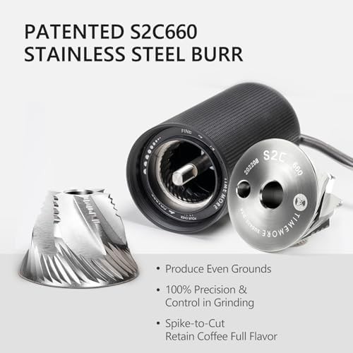 Chestnut C3S conical burr aluminum grinder — photo 3