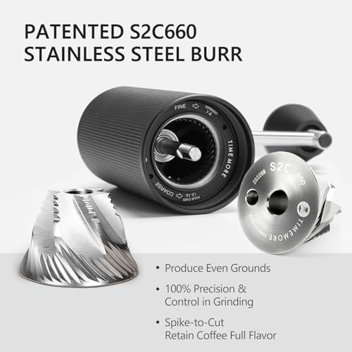 Chestnut c3s max capacity 30g black grinder — photo 3