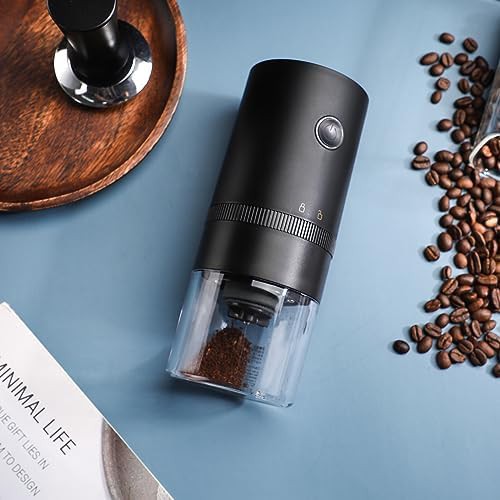Stainless steel conical burr coffee grinder — photo 5