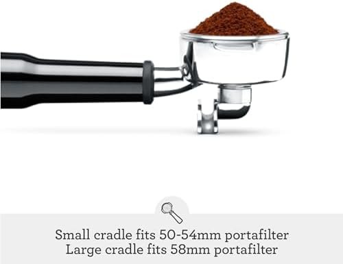 Black smart conical burr coffee grinder — photo 5