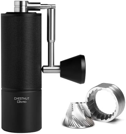 Home black adjustable hand coffee grinder