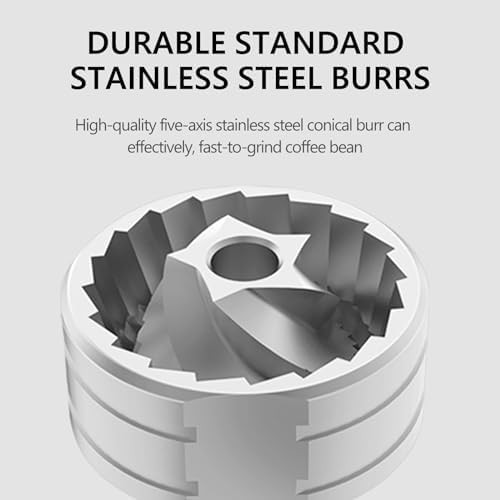 Travel black stainless steel hand grinder — photo 3
