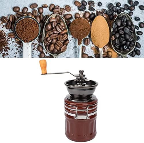 Vintage wooden manual ceramic spice mill — photo 4