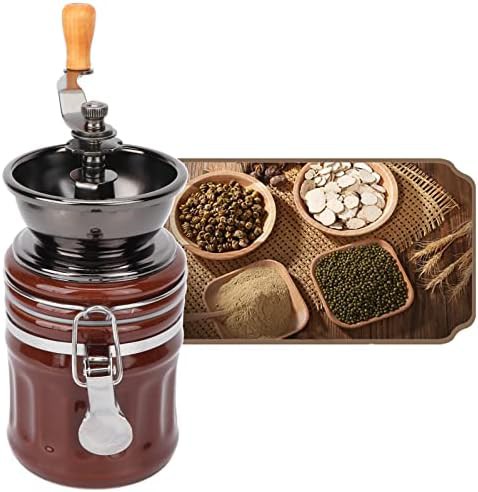 Vintage wooden manual ceramic spice mill — photo 5