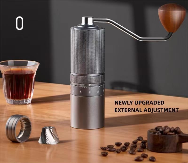 Manual portable external adjustable burr grinder — photo 5
