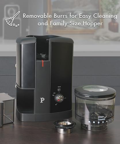 Aroma electric conical burr with timer — photo 4